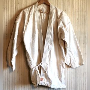 Vintage Japanese Kimono White